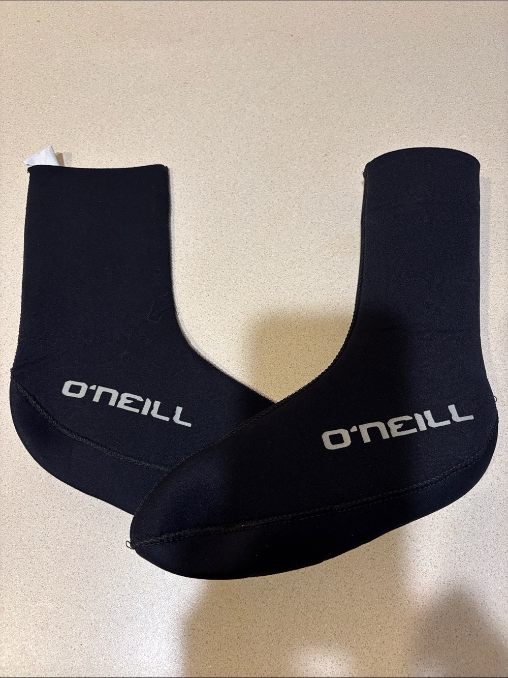 O'Neill Black Neoprene Boot Socks with White Logo